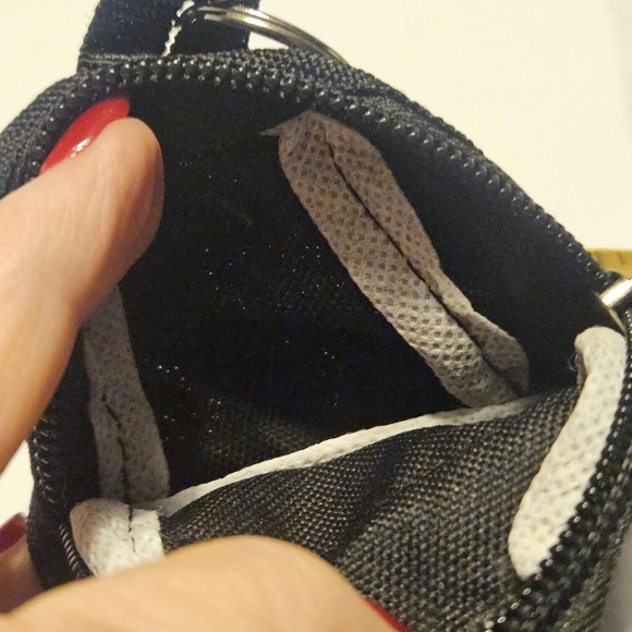 Black Mini Backpack Keychain - Picture 8 of 9